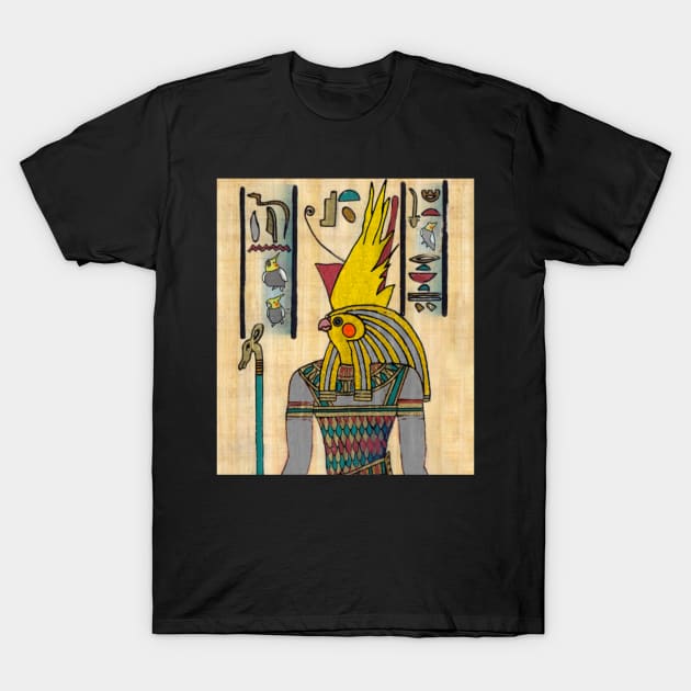 horus cockatiel T-Shirt by FandomizedRose